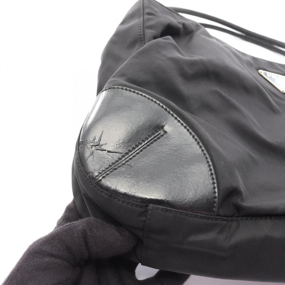 PRADA Black Leather Shoulder Bag - Picture 11 of 13